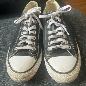 Converse Black and White All Star Sneakers